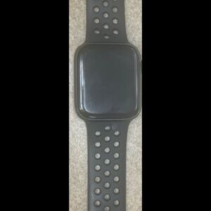 Apple Smartwatch with Dark Gray Band